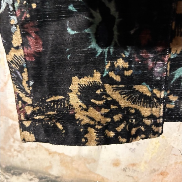 Free people velvet graphic pants size zero - Picture 4 of 9